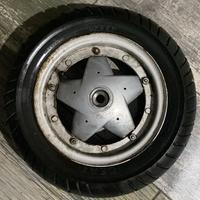 Cerchio/ruota piaggio skipper 10 tamburo 110