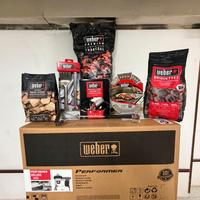 BARBECUE WEBER PERFORMER DELUXE + ACCESSORI