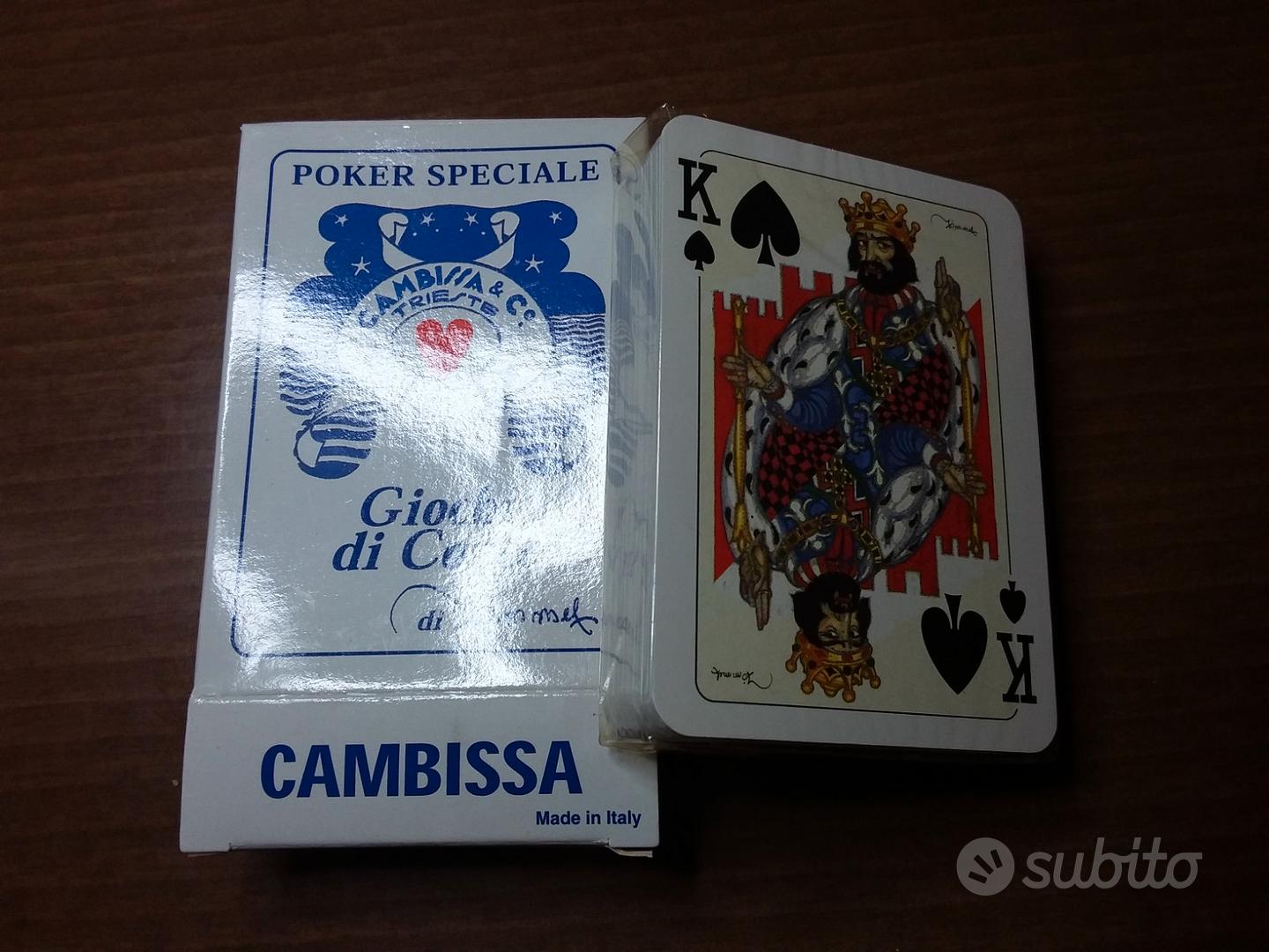 Cartes À Jouer Jeux De Corte Cambissa Poker Original Vintage