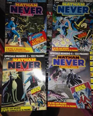 Speciale Nathan Never da 1 a 21 con allegati