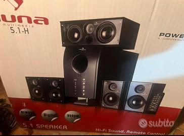 Home cinema 5.1 Auna Multimedia 125w
