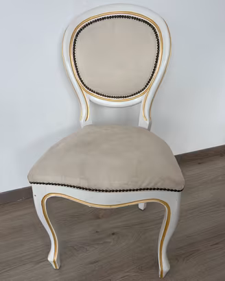 Sedia stile classico shabby chic
