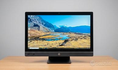 PC Aio HP 800g1 24" touch Intel i5 RAM 8 gbSSD 256