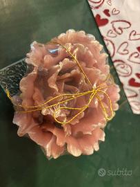 Candela profumata e porta candela