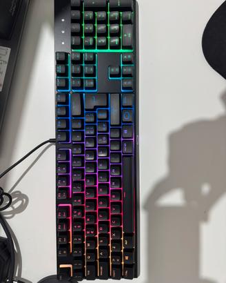 Tastiera meccanica mouse gaming cooler master