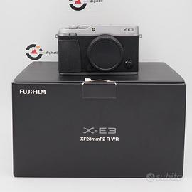 Fujifilm X-E3 Body Silver Usata 1889 Scatti