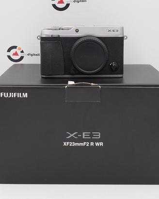 Fujifilm X-E3 Body Silver Usata 1889 Scatti