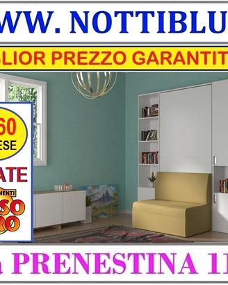 Letto a Scomparsa 1p12 rate da € 160. a TASSO ZERO