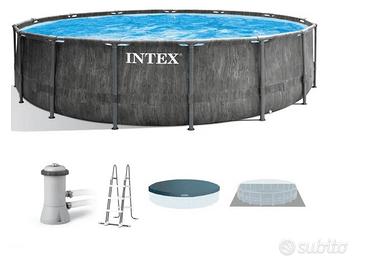 Piscina Fuoriterra Intex 457 x 122