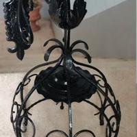 Lampadario in ferro battuto 20,28