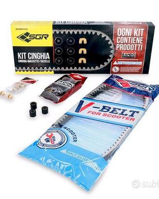 Kit Cinghia + rulli + cursori bando honda sh 300
