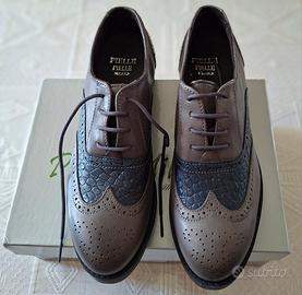 Scarpe Donna Pielle Milano NUOVE Tg 40