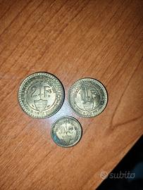 3 monete rare Monaco 1924