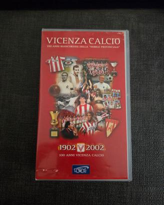VHS originale “Vicenza Calcio – 100 Anni 1902–2002