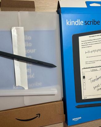 Kindle Scribe 32GB + Premium Pen + Cover originale