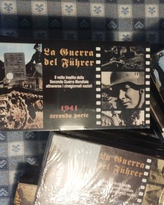 LOTTO DI 18 VHS LA GUERRA  DEL FUHRER