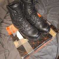 anfibi stivaletti scarponi crispi 43 neri