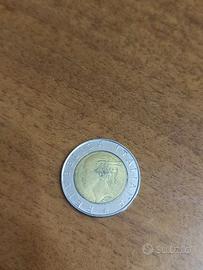 Moneta 500 lire anno 1997