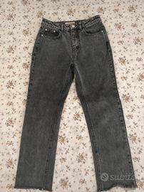 Jeans mom neri/grigi