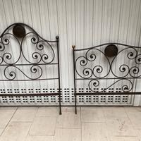 Letto in ferro battuto singolo