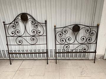 Letto in ferro battuto singolo