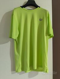 T-shirt Tecnica Sportiva Arena Verde Fluo