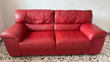 Divano in pelle