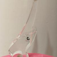 Team Guzzini rondine anni 70 lucite statuina