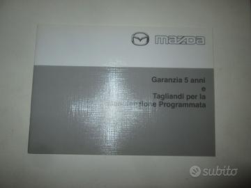 MAZDA MX-5 RX-8 3 6 Libretto Tagliandi Garanzia