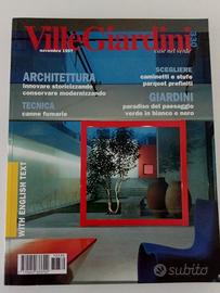 VilleGiardini: rivista di Architettura, Giardini