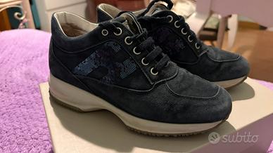 Scarpe hogan donna blu 37