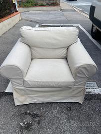 Poltrona Ikea Ektorp beige