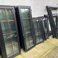 Finestre doppio vetro in alluminio