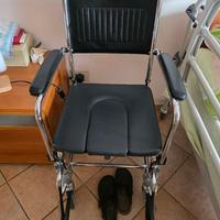 sedia a rotelle da casa