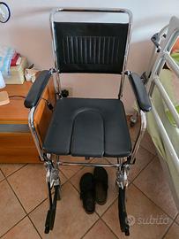 sedia a rotelle da casa