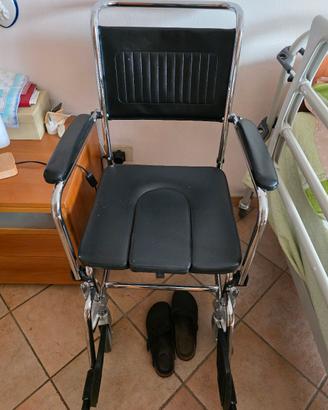 sedia a rotelle da casa