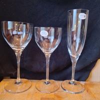 set calici cristallo da 36 pezzi