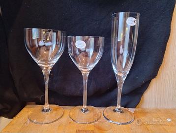 set calici cristallo da 36 pezzi