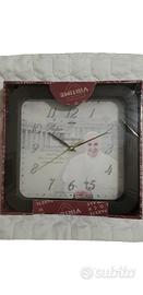 Orologio quadrato da parete con Papa Francesco 