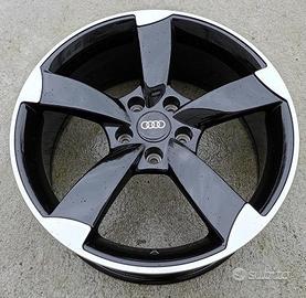 4 Cerchi In Lega NUOVI da 18 Rotor Per Audi Vw