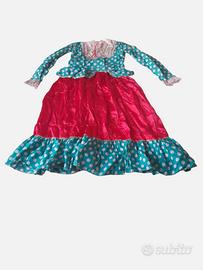 Costume di Carnevale Flamenco/Pagliaccio