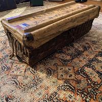 Baule vimini prima guerra mondiale francese croce