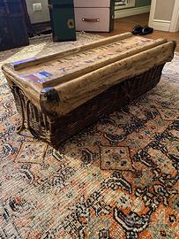 Baule vimini prima guerra mondiale francese croce