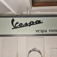 insegna vespa roma 300x80 cm