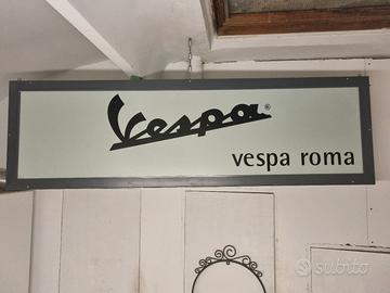 insegna vespa roma 300x80 cm