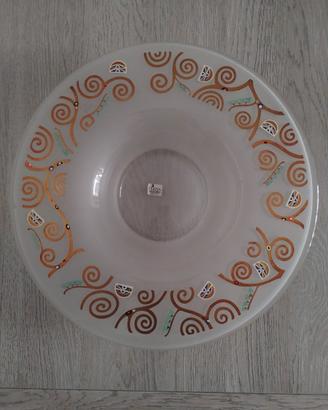 Centrotavola in cristallo opaco marca EGIZIA