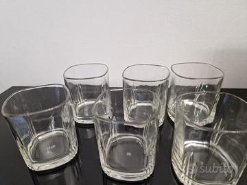 Set bicchieri quadrati da cocktail 