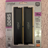 RAM DDR5 32GB DDR5 Crucial Pro 6400MHz