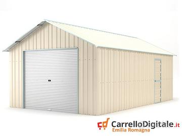 Baracca cantiere 438x724 saracinesca 585kg beige