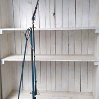 Lampada da terra industriale vintage